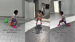 video 7-ročný chlapček má ambície hrať v NBA