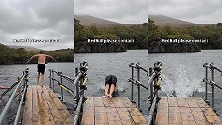 video Nádhernú hlavičku som skočil do vody!