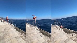 video Sergej chcel zamachrovať, no gravitácia mu to neumožnila