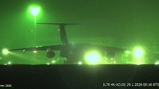 IL-76 4K-AZ101 SilkWay 28.01.2026 Letisko Bratislava
