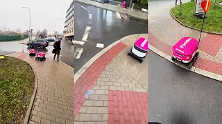 Robotičtí kurýři Foodory