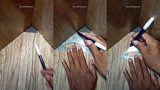 video Ako odrezať parketu tak, aby pasovala do rohu?