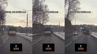 V Liberci řidič MHD málem způsobil čelní srážku při riskantním předjíždění