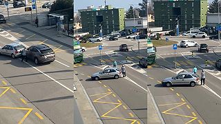 video Šialená cestná pomsta skončila PLACHTENÍM