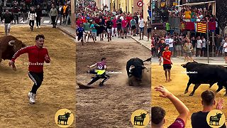 video Tak pozerajte, my to s býkmi vieme! (tradičná španielska zábava)