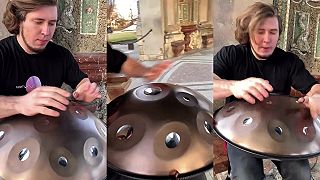 video Linkin Park na nástroji zvanom Handpan