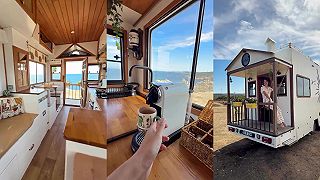 video Turecký pár má karavan, ktorý vyzerá ako miniatúrny domček, má aj verandu