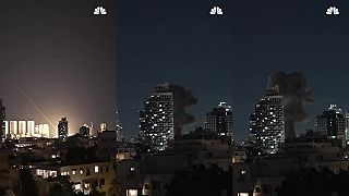video Iránska hypersonická strela vs. izraelská PVO (Tel Aviv)