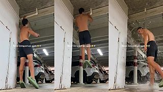 video Keď sa mladý lobotóm rozhodne robiť zhyby v garáži