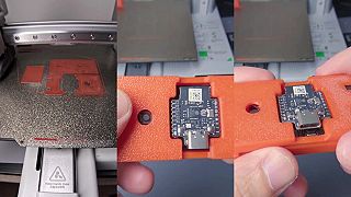 Timelapse 3D tlače - krabička na modul.