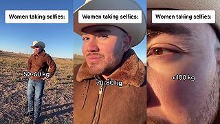 Ako si ženy fotia selfie (podľa svojej váhy)