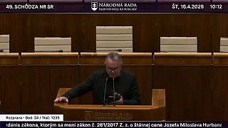 Opozičný poslanec Jozef Pročko (Hnutie Slovensko) vystúpil v parlamente k návrhu