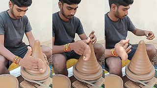 video Mladý indický hrnčiar ma ukazovák veľký ako CUKETU!
