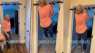 video Moja 81-ročná babka dokáže urobiť 4 bicepsové zhyby a koľko urobíš ty?