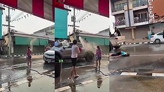 video Nič mu nie je, len otras mozgu má! (oslavy Songkran v Thajsku)