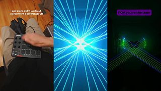 video Mám doma celkom slušný LASER!
