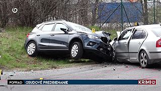video Riskantné obiehanie skončilo smrťou, zomrel 54-ročný muž, ktorý nehodu spôsobil