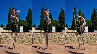 video Slečna je kráľovná REBRÍKOV!