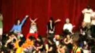 KO NIGHT Semifinal 2009 Dance Battle Tiny Pink Monster VS Fonkay