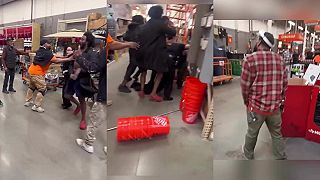 video „Dobrá nálada” v americkom hobbymarkete Home Depot