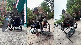 video A kto povedal, že nemôžem jazdiť na skejte, keď som na vozíčku?