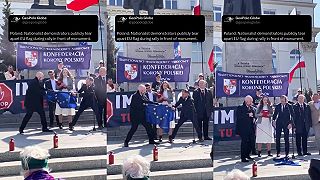 S modrou handrou sa vôbec nesral