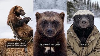video Rosomák - smradľavá psychopatická lasica, ktorá šikanuje medvede