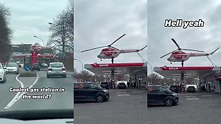 video Najcoolovejšia Orlen-ka je v Nemecku, za 1 euro naštartujete vrtuľník na streche