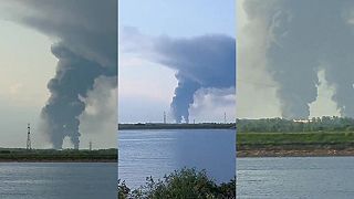V Rybinsku dopadali drony