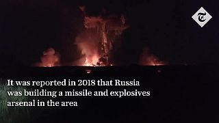 Ukrajinský útok na ruský sklad rakiet vyzeral ako výbuch atómovej bomby (2024)