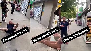 Muž obťažoval skupinu žien, jedna z nich mu to fyzicky vrátila