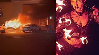 Žena označovaná za bohyňu ohňa čelí obvineniu z pokusu o vraždu po zapálení auta