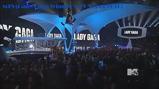 Lady Gaga Winner MTV VMAS 2010 MTV HD