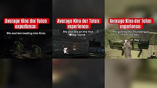 Average Kino der Toten experience BO1 cat meme