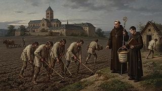 Katolícka cirkev a M. Luther vždy tvrdo obhajovali otroctvo vo forme poddaných