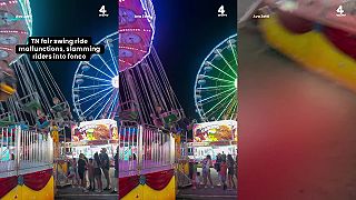 Porucha atrakcie Wave Swinger v Tennessee: ľudia narazili do zábrany