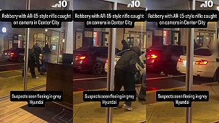 Maskovaní lupiči s pištoľami a puškou prepadli v Philadelphii tri osoby