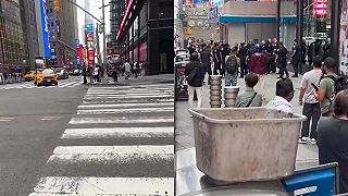 Žena s nožom bodla ľudí na Times Square, polícia ju zastrelila