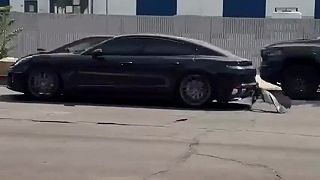 Šofér Porsche odtrhol nárazník pri úteku z odťahovky v Kalifornii
