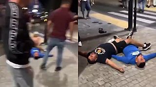 Video z bitky vyvolalo hnev, príbeh o migrantoch bol nepravdivý