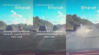 Motorkár sa zrazil na štrku v Poole a zlomil si ruku, rodina plánuje žalobu