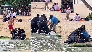 Polícia v Honolulu zasahuje proti mužovi, ktorý plašil rodiny na pláži Kaimana