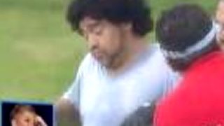 Diego Maradona - nachytávka na golfe