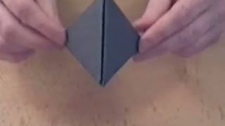 Urobte si origami Tetrahedron