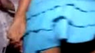 Dancer In Panties Giving Sex On Table Top In A Bar