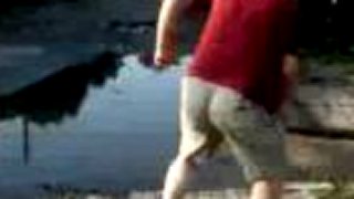 Tučko a parkour - veľký pááááád