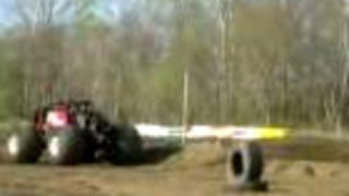 Monster truck - salto vzad