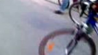 Laco na bicykli