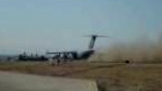 Americké transportné lietadlo C - 17 Globemaster III. pri šta