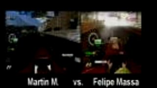 Felipe Massa vs. Me rFactor F1 monaco